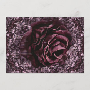 Rose Mandala  Enclosure Card