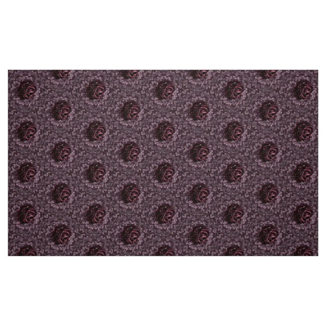 Rose Mandala  Fabric (Fat Quarter)