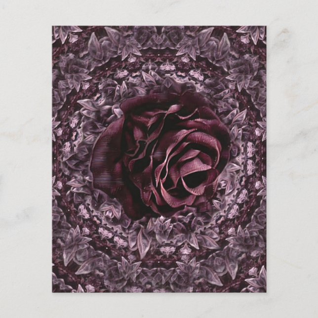 Rose Mandala  Flyer (Front)