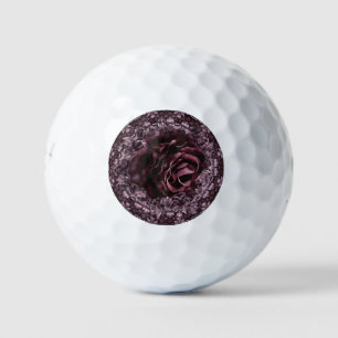 Rose Mandala Golf Balls