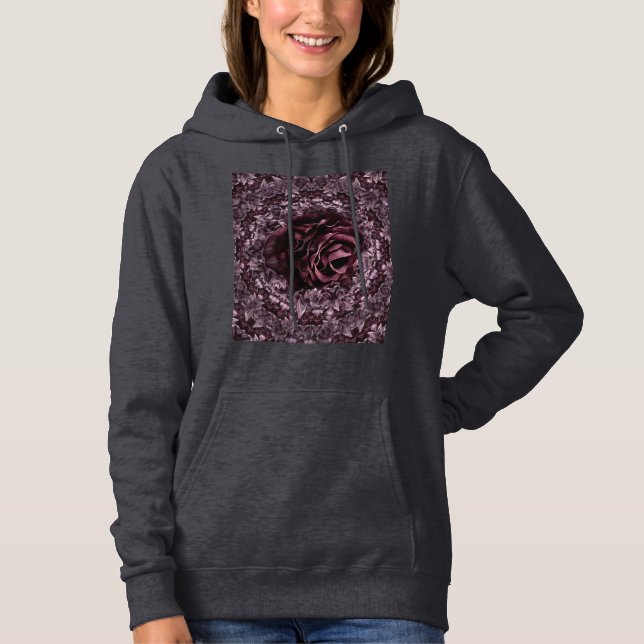 Rose Mandala  Hoodie (Front)