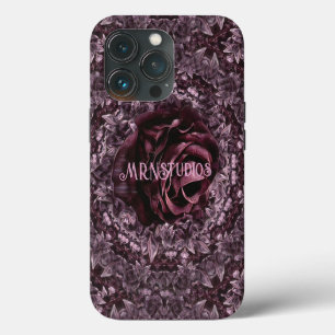 Rose Mandala iPhone 13 Pro Case