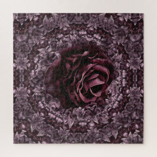 Rose Mandala Jigsaw Puzzle