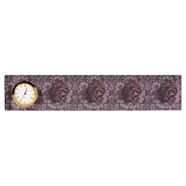 Rose Mandala  Nameplate (Front)