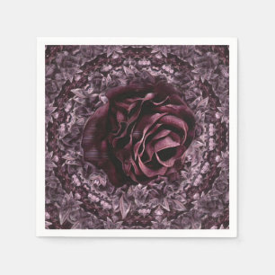 Rose Mandala  Napkin