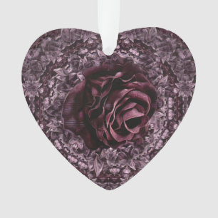 Rose Mandala Ornament