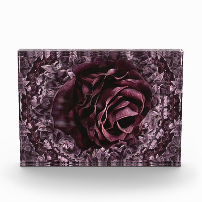 Rose Mandala  Photo Block (Front)