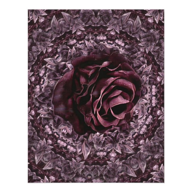 Rose Mandala  Photo Print (Front)