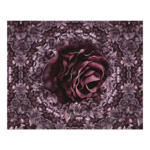 Rose Mandala Photo Print