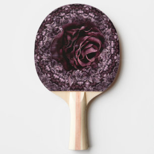 Rose Mandala  Ping Pong Paddle