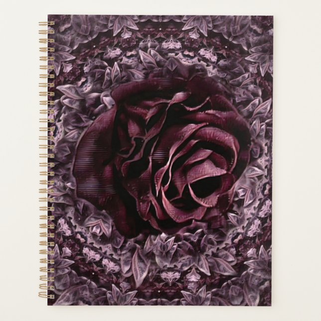 Rose Mandala  Planner (Front)