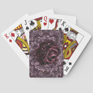Rose Mandala  Playing Cards