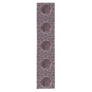 Rose Mandala  Short Table Runner