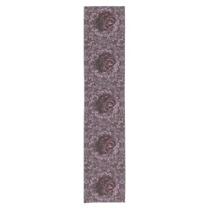 Rose Mandala  Short Table Runner