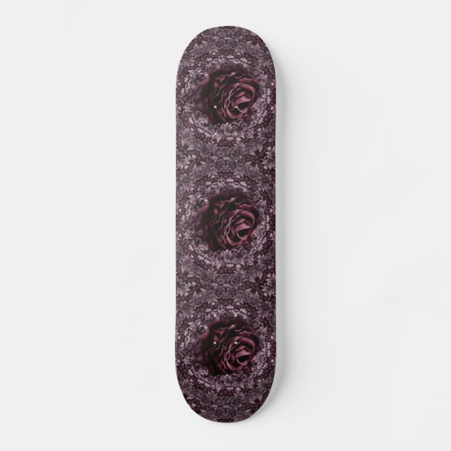 Rose Mandala  Skateboard (Front)