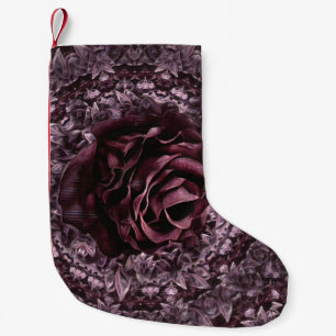 Rose Mandala Small Christmas Stocking