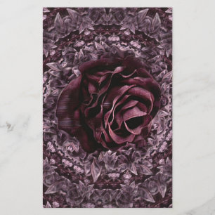 Rose Mandala  Stationery