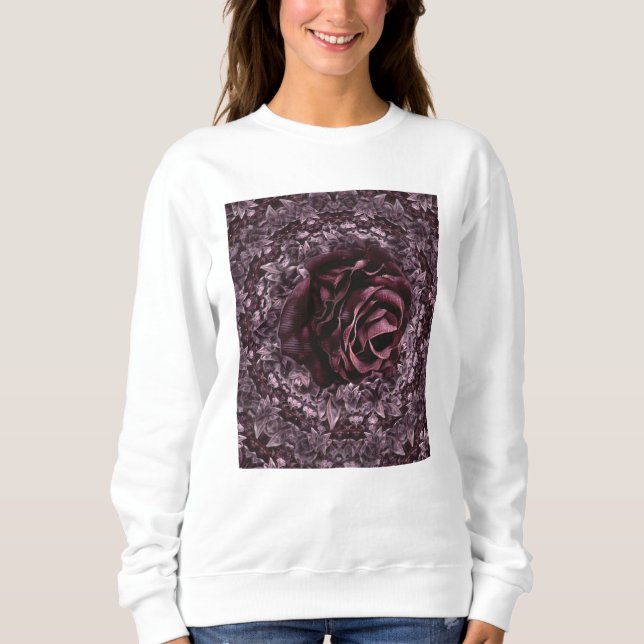 Rose Mandala  Sweatshirt (Front)