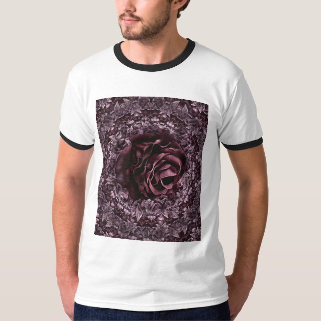 Rose Mandala  T-Shirt (Front)