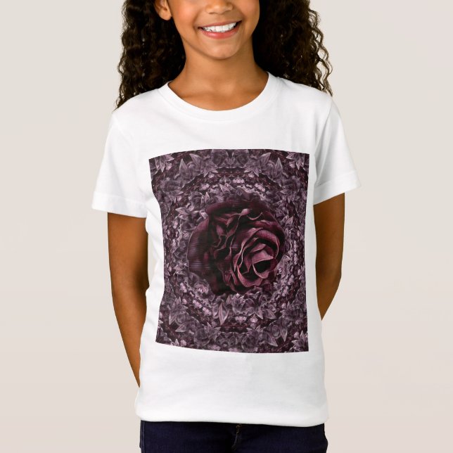 Rose Mandala  T-Shirt (Front)