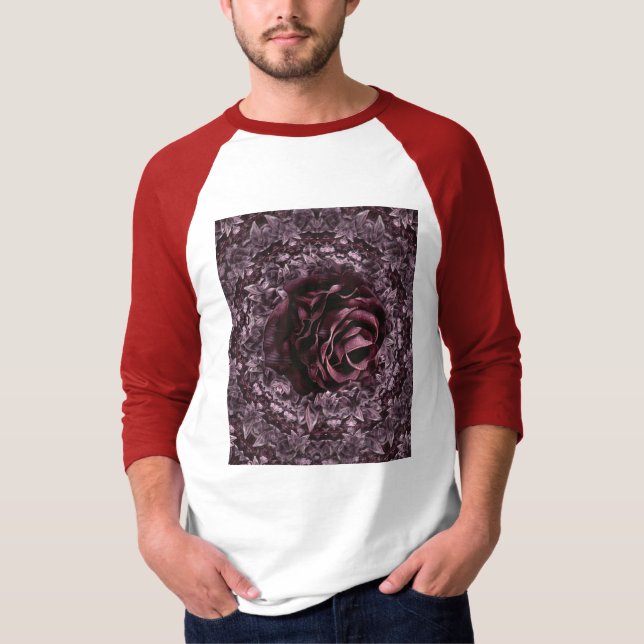 Rose Mandala  T-Shirt (Front)