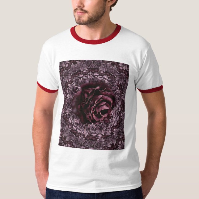 Rose Mandala  T-Shirt (Front)