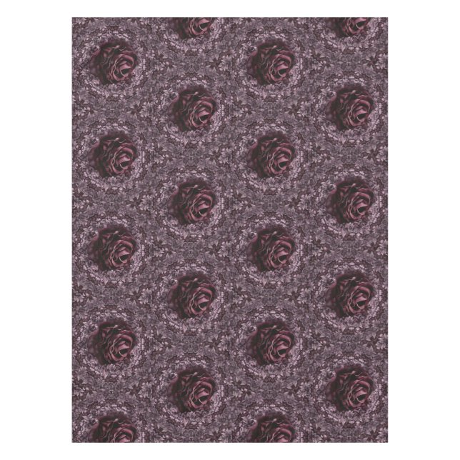 Rose Mandala  Tablecloth (Front)