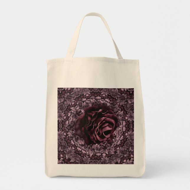 Rose Mandala  Tote Bag (Front)