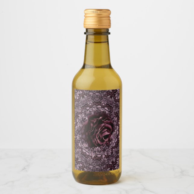 Rose Mandala  Wine Label (Front)