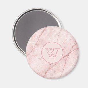 Rose Marble Organic Dusty Rose Blush Magnet