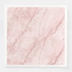 Rose Marble Organic Dusty Rose Blush Napkin