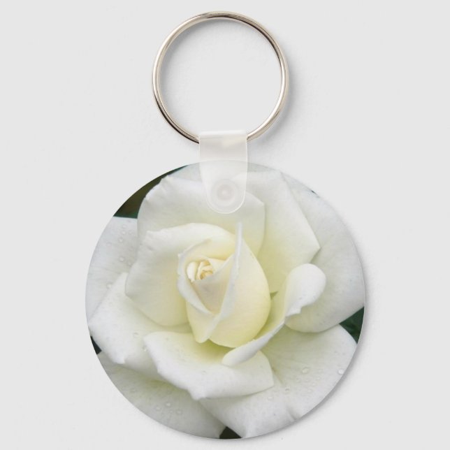 Rose Meanings Keychain (Front)