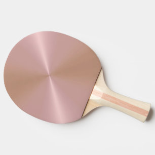 Rose Metallic Ping Pong Paddle