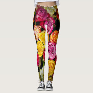 Rose Mix Leggings