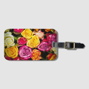 Rose Mix Luggage Tag