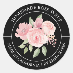 Rose Modern label