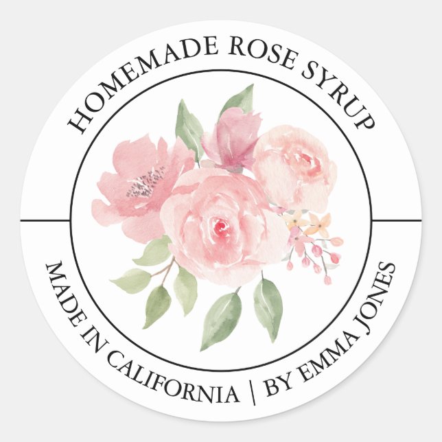 Rose Modern label (Front)