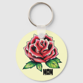 Rose, MOM Key Ring