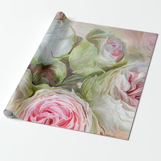 Rose Moods - Harmony Art Gift Wrap (Unrolled)