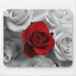 rose mouse pad