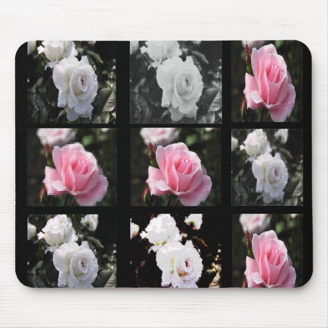 rose mouse pad (Front)