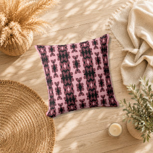 Rose Noir Cushion