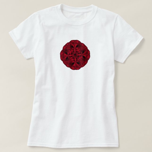 Rose of Owl T-shirt - Women's (Design Front)