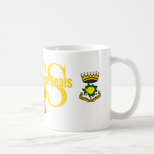 Rose of Seven Seals Coffee Mug Gift for Rose RSS (Right)