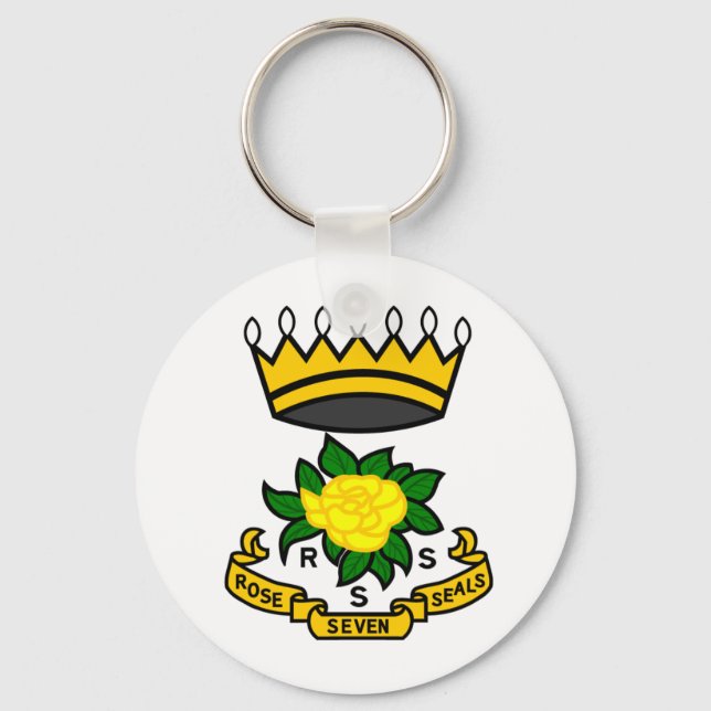 Rose of Seven Seals Key Chain for RSS (Front)