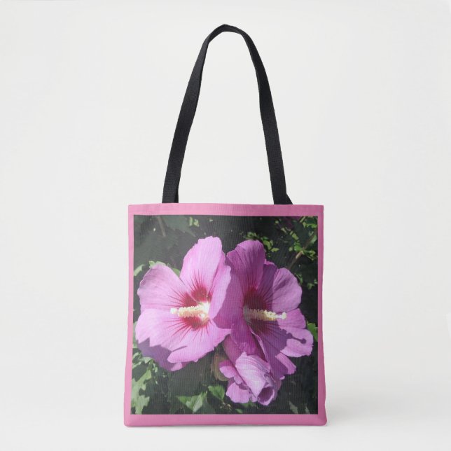 Rose of Sharon Tote Bag (Front)