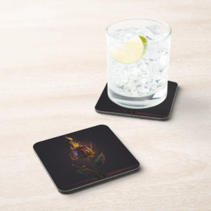 rose on fire coaster