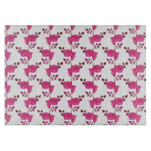 Rose on the Vine Cutting Board