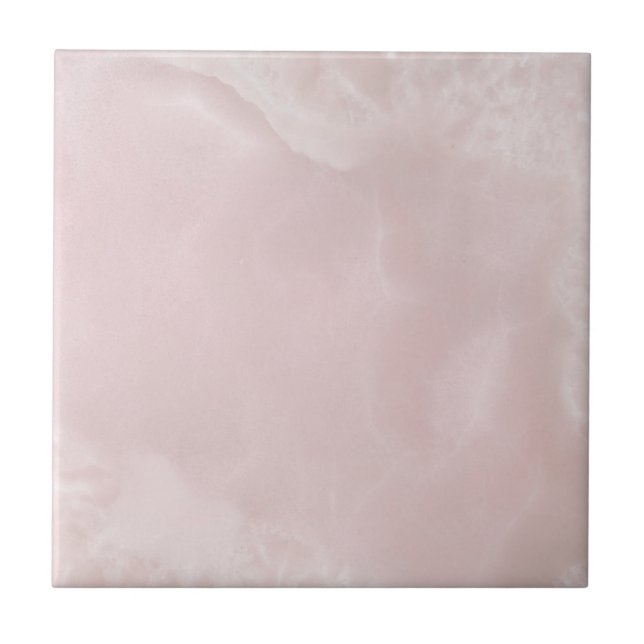 Rose Onyx Pink  Tile (Front)