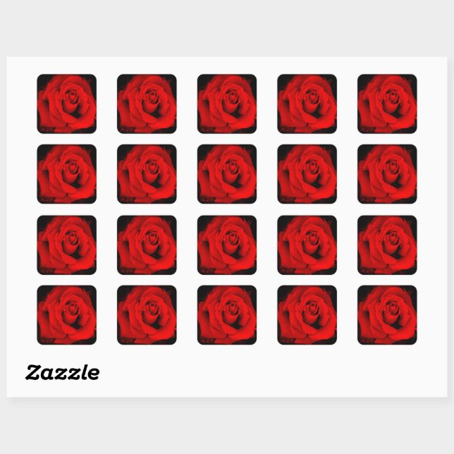 Rose Osaka：Square Seal (Sheet)